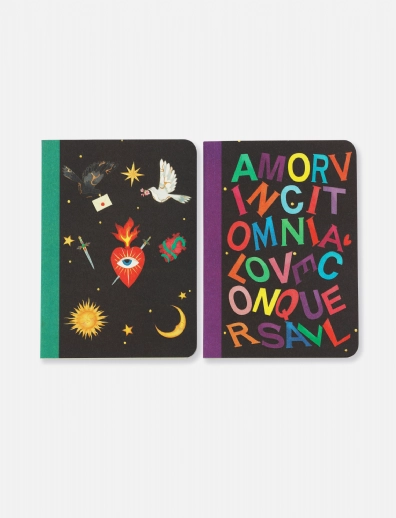 Amor Vincit Omnia 2'li Mini Defter