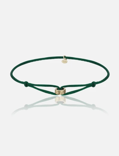 Amor Green Mini Bracelet