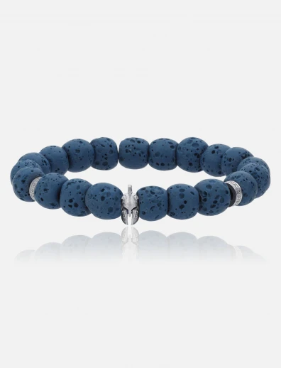Helmet Blue Lava Bracelet