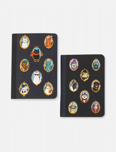 Cats & Dogs 2'li Mini Defter