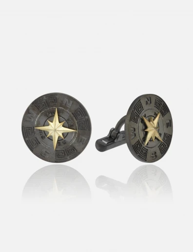 Compass Cufflink
