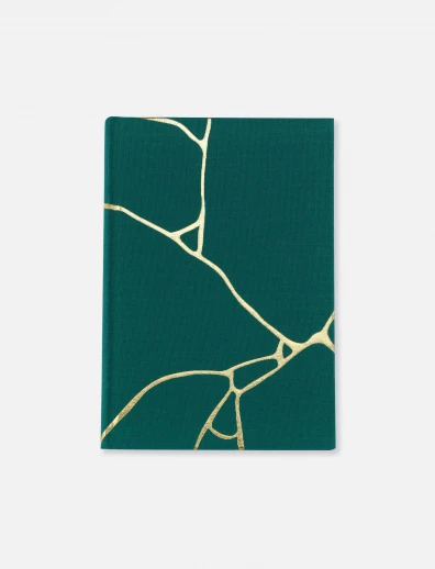 Kintsugi Green Notebook
