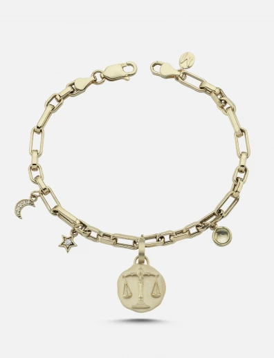 Zodiac Gold Bracelet