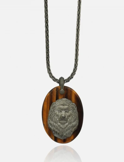 Tigers Eye Leo Necklace