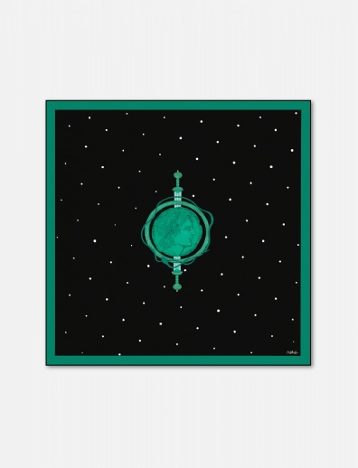 Marcus With Polka Dots İpek Mendil