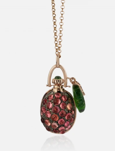 Raspberry Perfume Pendant