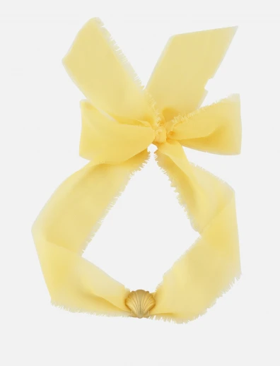 Shell Ribbon Choker