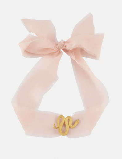 Serpent Ribbon Choker