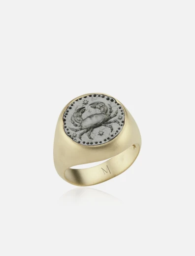 Coin Zodiac Ring
