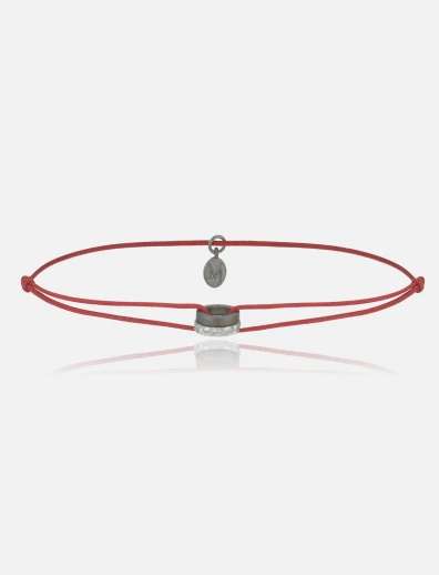 Hammered Cord Bracelet