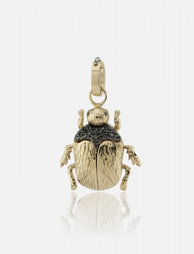 Scarab Diamond Charm