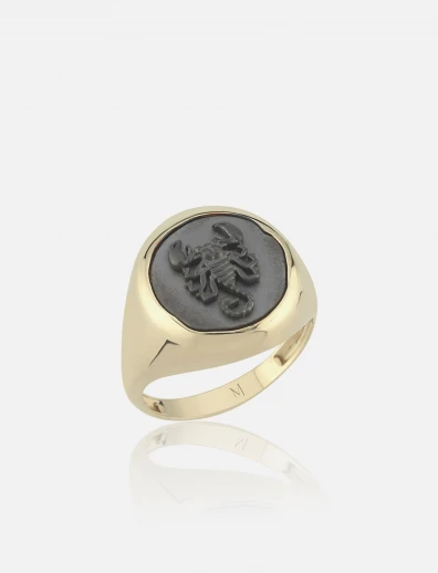 Zodiac Pinky Ring