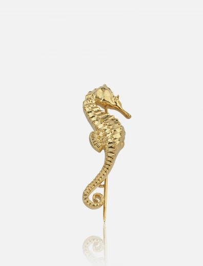 Sea Horse Brooch