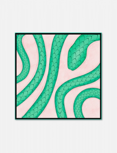 Cleos Serpent İpek Mendil