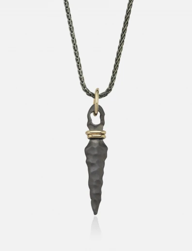 Hammered Sword Necklace