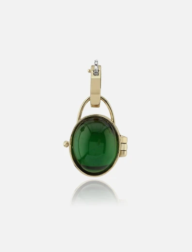 Tourmaline Locket Charm