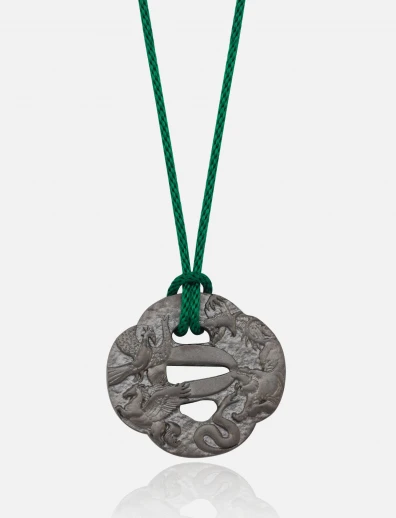 Tsuba Necklace