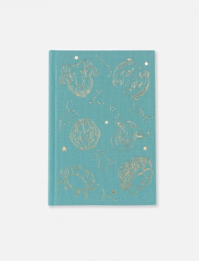 Zodiac Blue Notebook