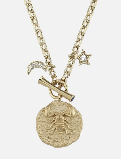 Zodiac Gold Necklace