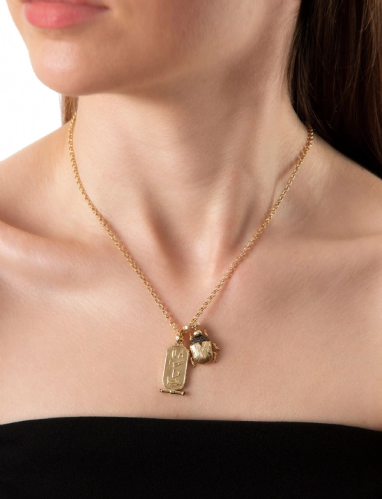 Scarab Diamond Charm