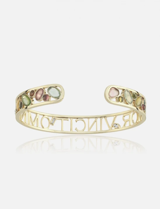 Amor Vincit Omnia Tourmaline Cuff