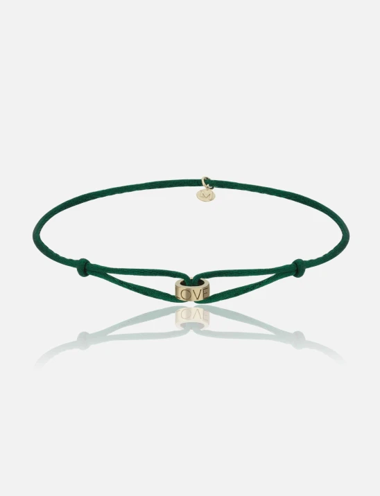 Amor Green Mini Bracelet
