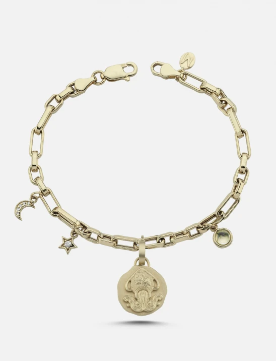 Zodiac Gold Bracelet