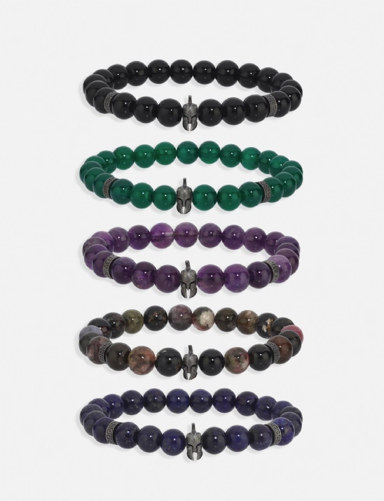 Helmet Onyx Bracelet