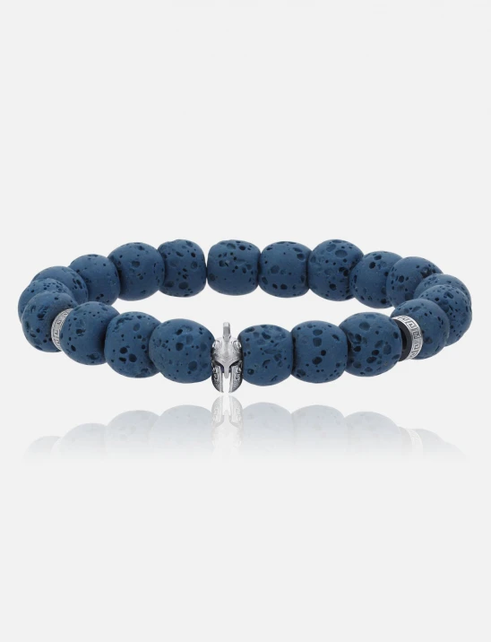 Helmet Blue Lava Bracelet
