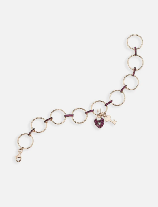 Key and Lock Bracelet