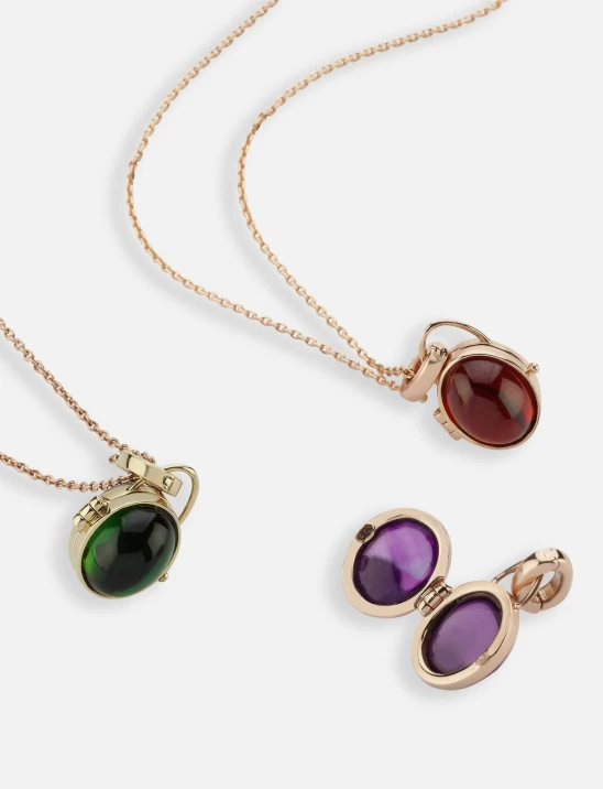 Tourmaline Locket Charm