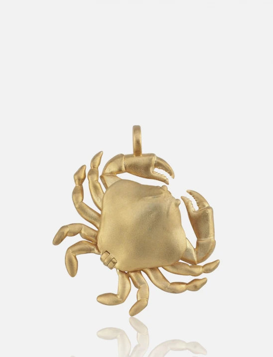 Crab Locket Charm