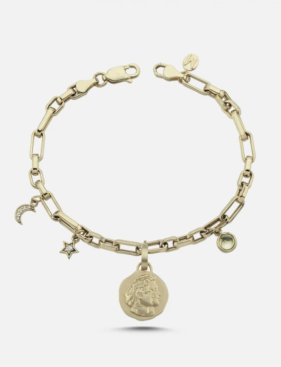 Zodiac Gold Bracelet