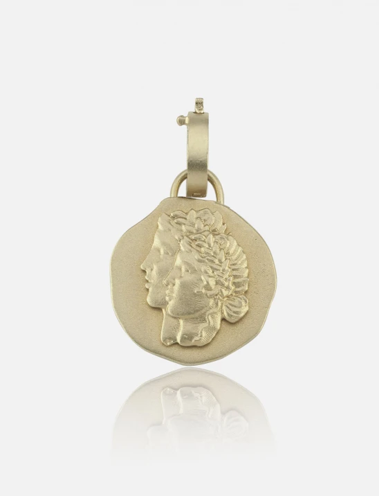 Golden Zodiac Charm