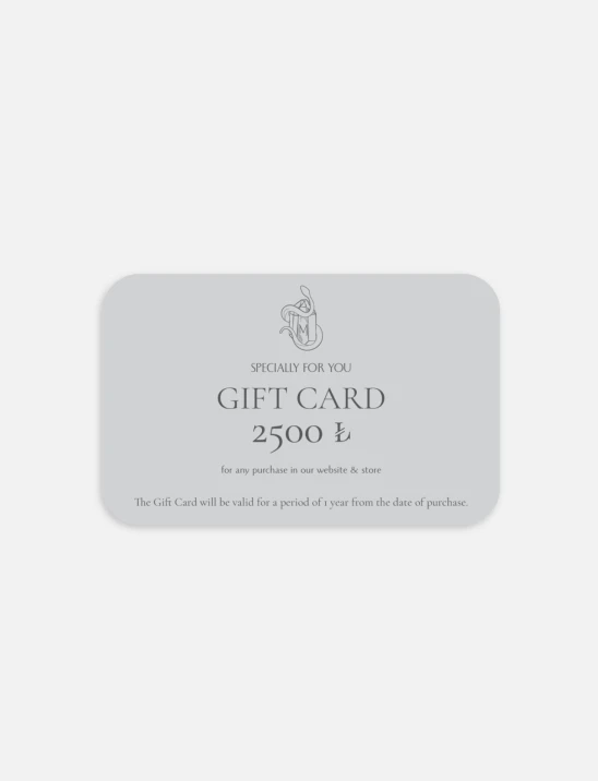 Gift Card - 2500 ₺