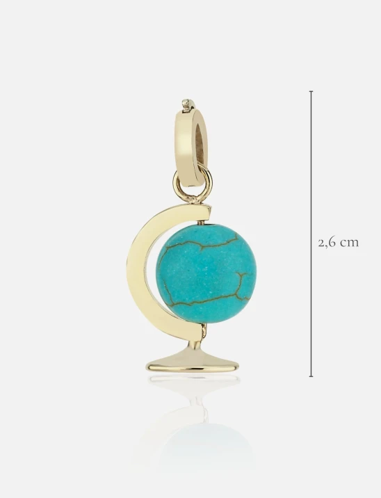Globe Charm