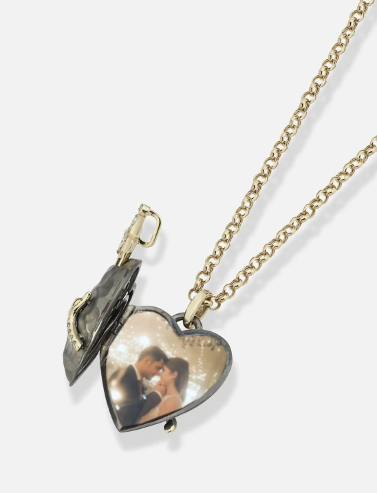 Sword & Serpent Heart Locket