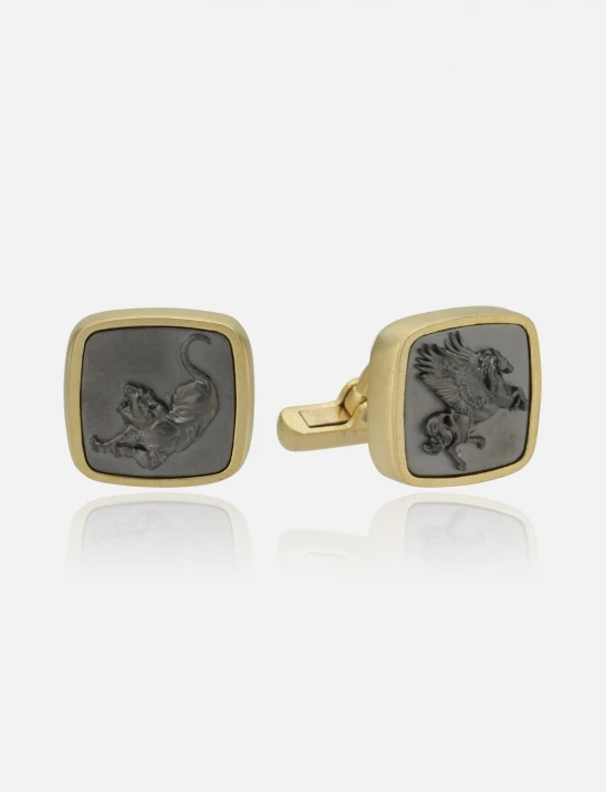 Pegasus & Tiger Cufflink