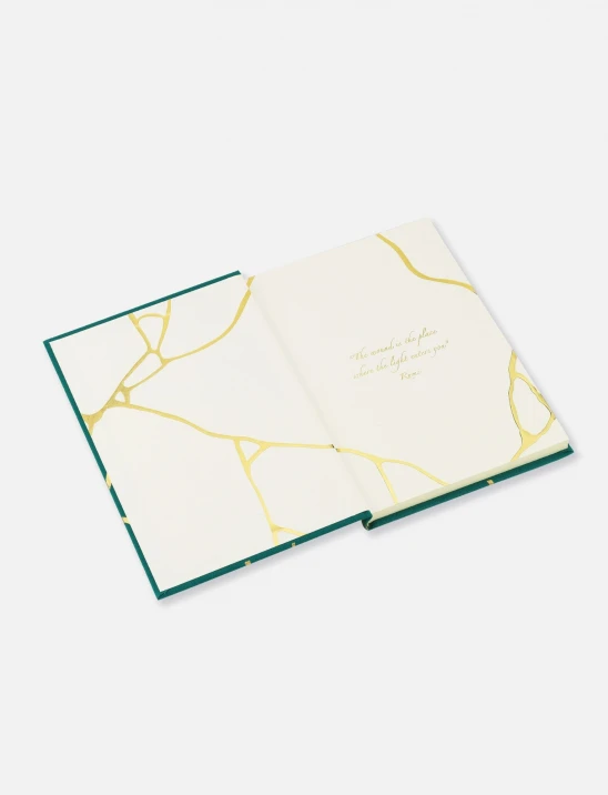 Kintsugi Green Notebook