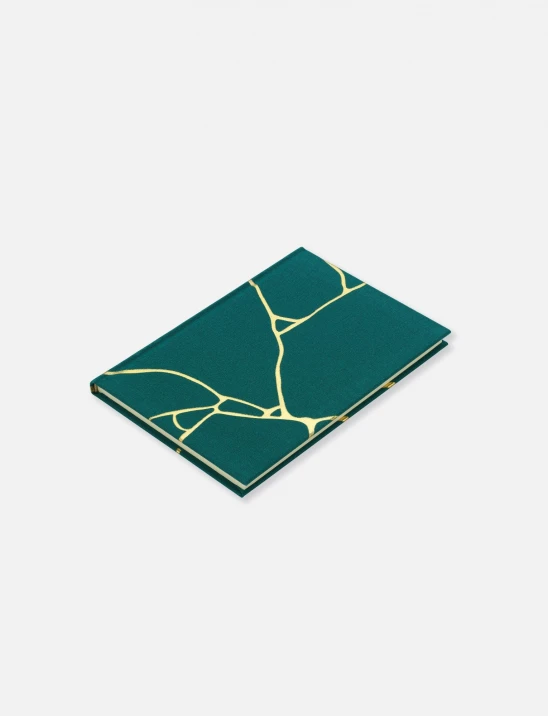 Kintsugi Green Notebook