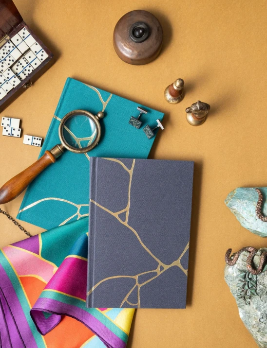 Kintsugi Gray Notebook