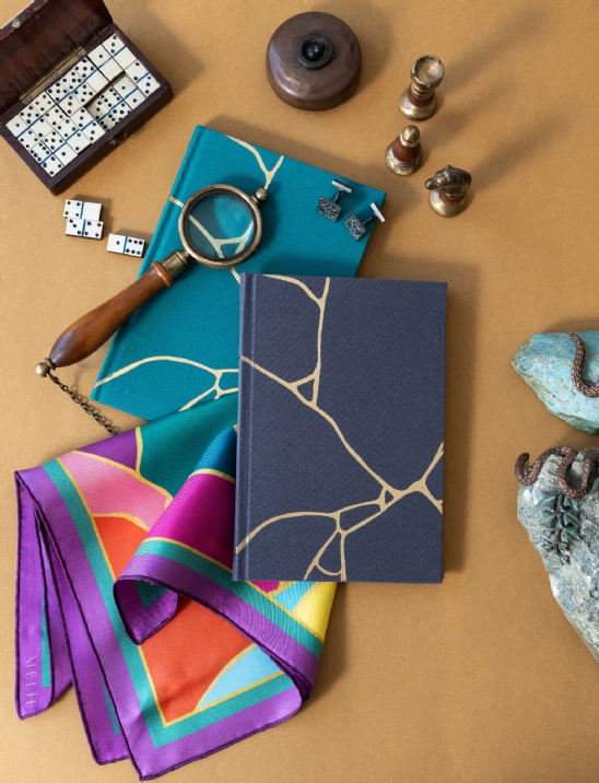 Kintsugi İpek Fular.