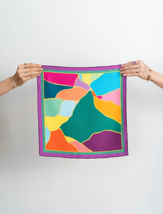 Kintsugi İpek Fular.