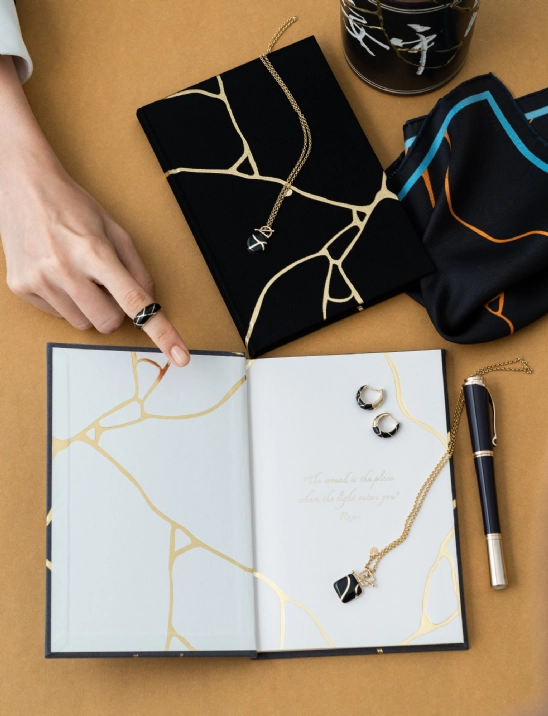 Kintsugi Cep Mendili