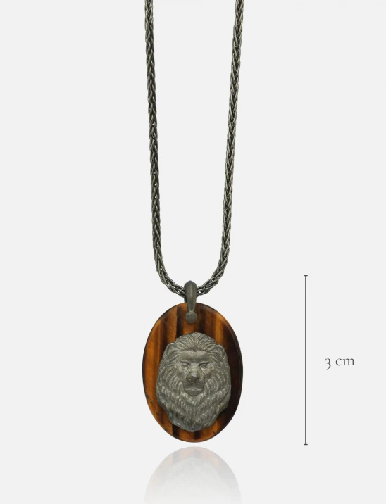 Tigers Eye Leo Necklace