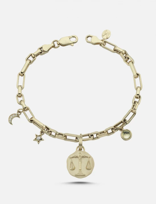 Zodiac Gold Bracelet