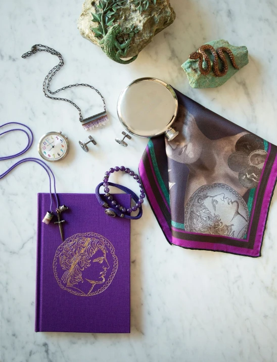 Marcus Purple Notebook