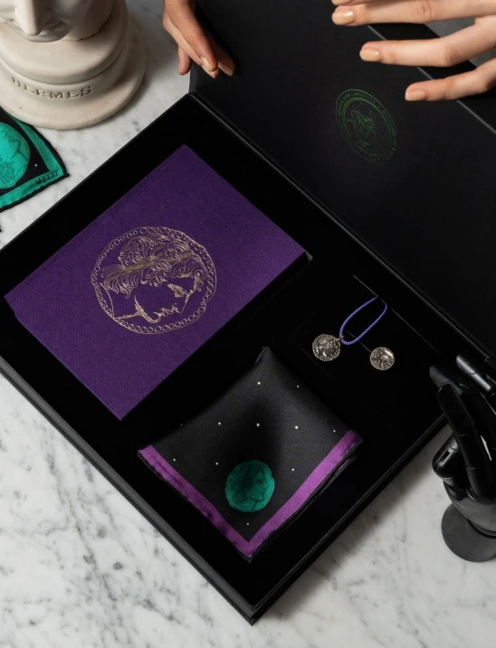 Marcus & Helmet Coin Necklace