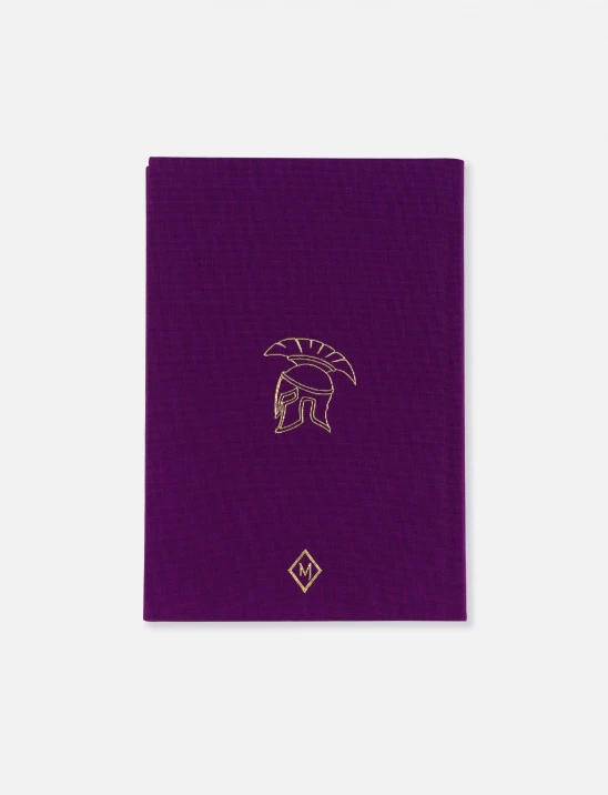 Marcus Purple Notebook