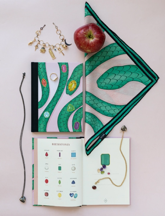 Cleos Serpent İpek Mendil